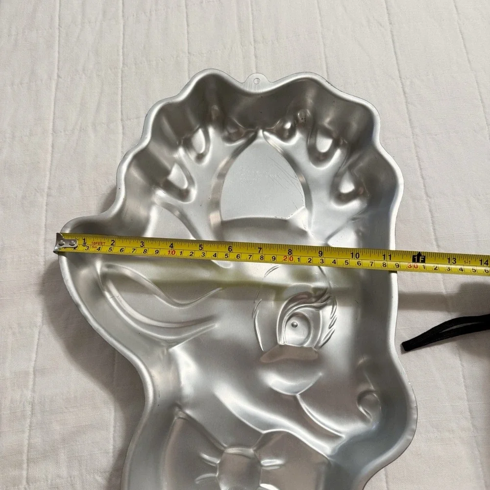 1988‎ Christmas Wilton Rudolph Reindeer Cake Pan Mold 2105-1224